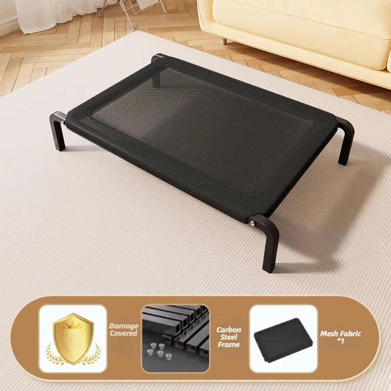 Elevated Dog Cot Bed – All-Season Raised Pet Bed