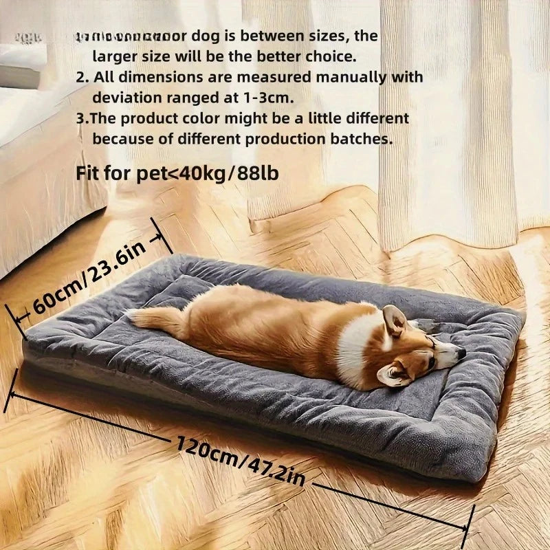 Plush Dog Bed Sofa – Thickened Super Soft Pet Mat