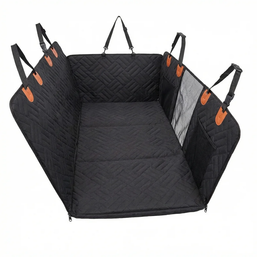 Dog Car Seat Cover & Bed – Waterproof Anti-Slip Pet Mat for SUV & Truck
