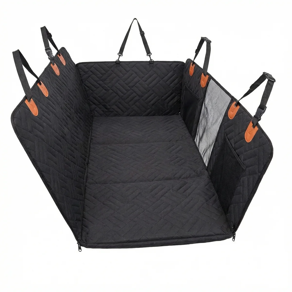 Dog Car Seat Cover & Bed – Waterproof Anti-Slip Pet Mat for SUV & Truck