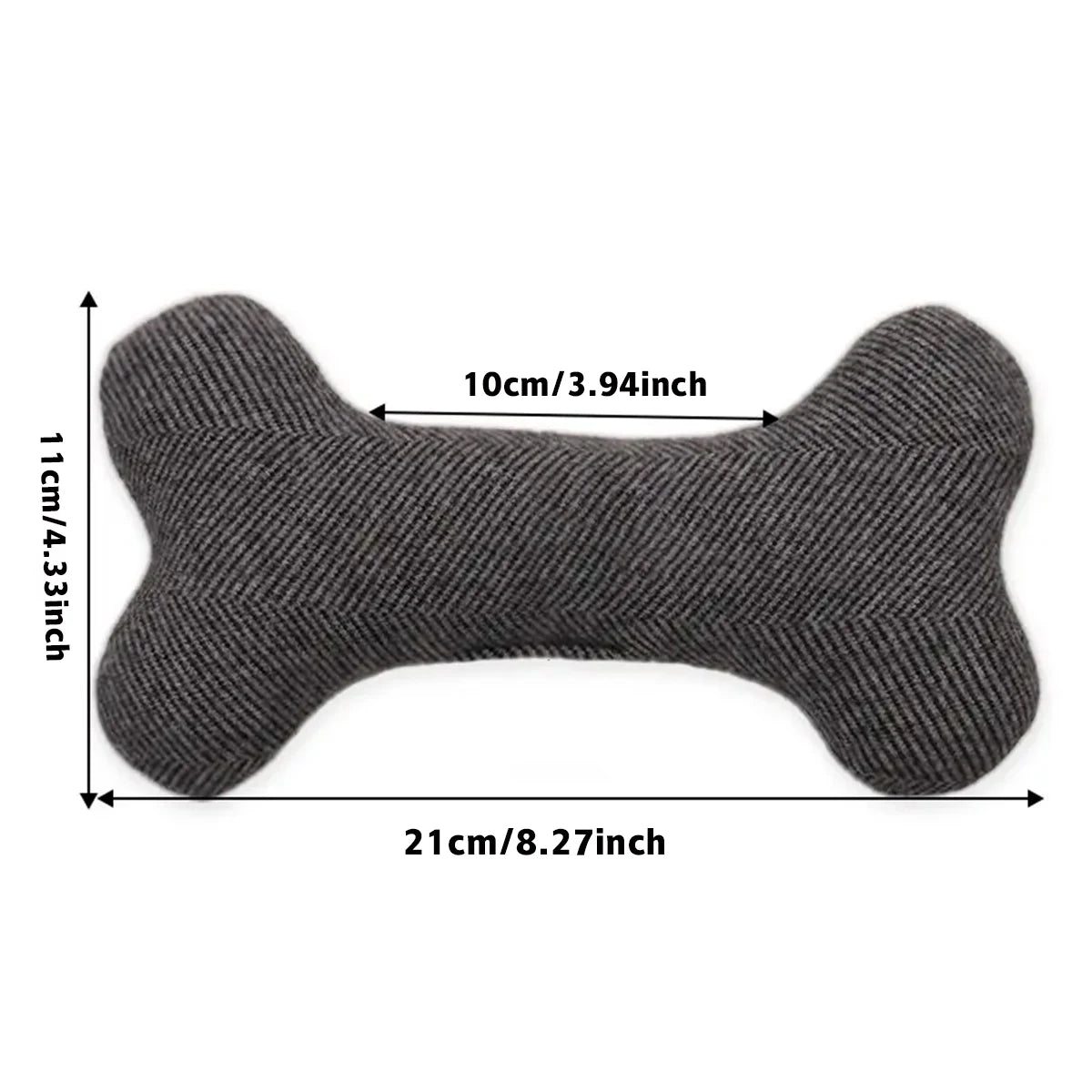 Dog Bone Shape Chew Toy, Durable Cotton Material, Perfect for Dogs and Cats, Multiple Colors, Ideal Gift for Pet Birthdays and A