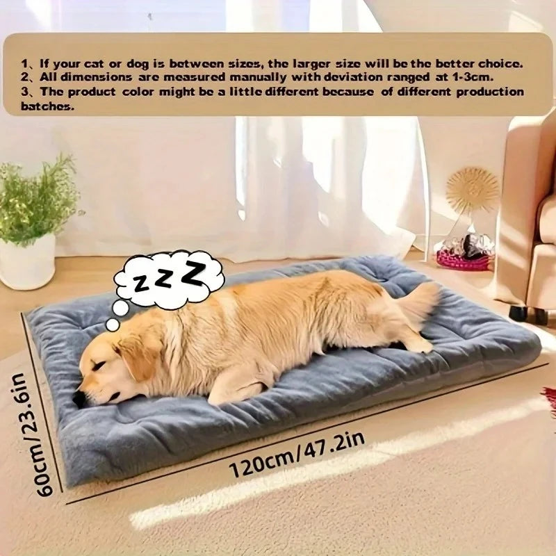 Plush Dog Bed Sofa – Thickened Super Soft Pet Mat